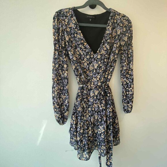 Fall dress floral print - Picture 1 of 3